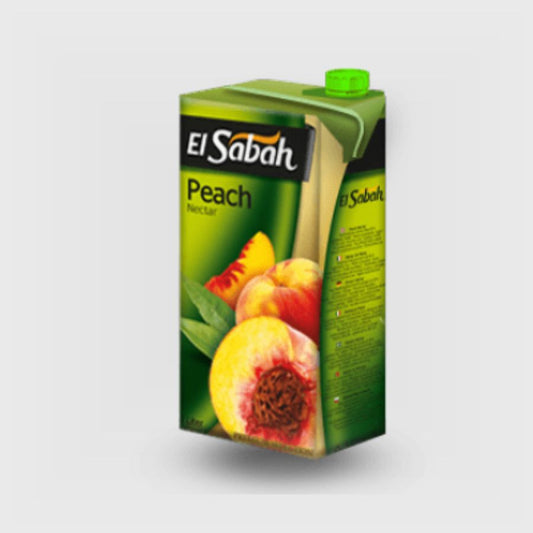 EL SABHA PEACH JUICE 12x1L